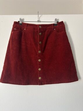 Corduroy skirt